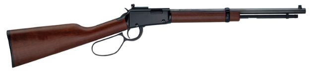 Picture of Henry Small Game Carbine 22 Wmr Caliber With 9+1 Capacity, 17" Barrel, Black Metal Finish & American Walnut Stock Right Hand (Full Size) 