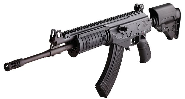 Picture of Iwi Us Galil Ace 7.62X39mm Caliber With 16" Barrel, 30+1 Capacity, Black Metal Finish, Black Side Folding With Adjustable Comb Stock & Black Polymer Grip Right Hand 