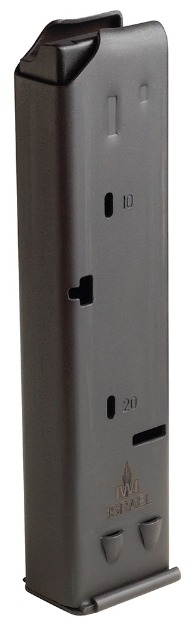 Picture of Iwi Us Uzi Black Detachable 20Rd 9Mm Luger Magazine For Iwi Uzi Pro/Carbine/Mini/Micro 