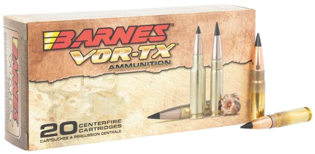 Picture of Barnes Bullets Vor-Tx Centerfire Rifle 300 Blackout 120 Gr Tac-Tx Boat-Tail 20 Per Box/ 10 Cs 