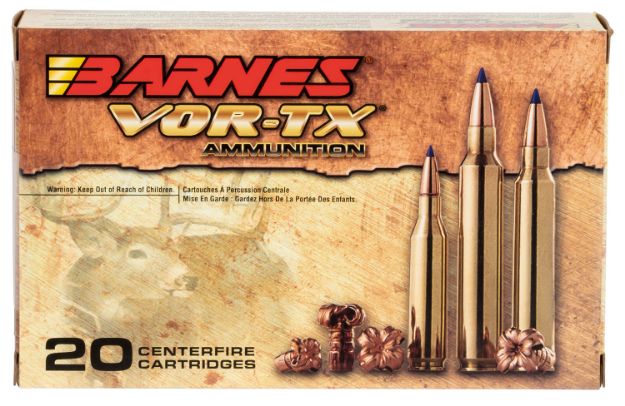 Picture of Barnes Bullets Vor-Tx Centerfire Rifle 338 Lapua Mag 280 Gr Lrx Boat-Tail 20 Per Box/ 10 Cs 