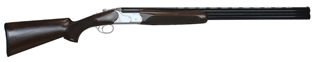 Picture of Cz-Usa Redhead Premier Reduced Length 20 Gauge 2Rd 3" 24" Gloss Black Chrome Barrel Silver Satin Chrome Rec Turkish Walnut Stock Right Hand (Compact) Includes 5 Chokes 