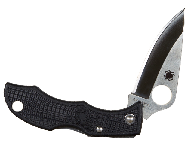 Picture of Spyderco Ladybug 3 1.94" Folding Clip Point Plain Vg-10 Stainless Steel Blade Frn Black Handle 