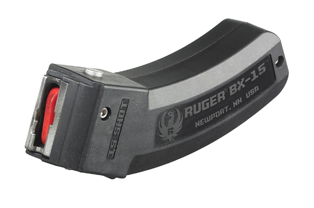 Picture of Ruger Bx-15 15Rd Magazine Fits Ruger 10/22/Sr/American Rimfire/ 77/Charger 22Lr Bx-15 Black 