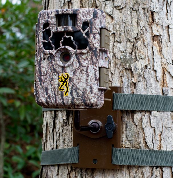 Picture of Browning Trail Cameras Tree Mount Brown Steel Fits Browning Trail Cameras 