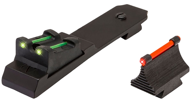 Picture of Truglo Lever Action Rifle Sights Black 0.343" Red Front, Green Rear Adjustable For Marlin 336 