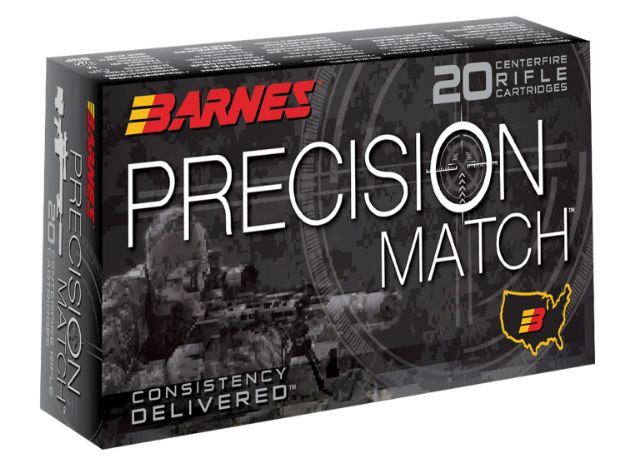 Picture of Barnes Bullets Precision Match Centerfire Rifle 5.56X45mm Nato 69 Gr Open Tip Match Boat-Tail 20 Per Box/ 10 Cs 