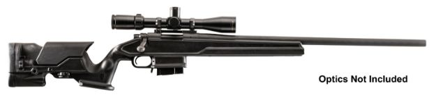 Picture of Archangel Precision Stock Black Synthetic Fixed With Aluminum Bedding & Adjustable Cheek Riser For Remington 700 Short Action 