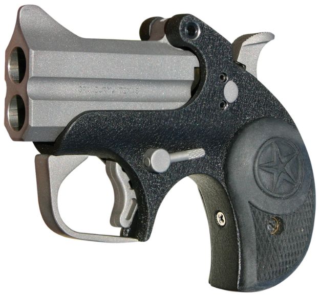 Picture of Bond Arms Backup Original 45 Acp 2Rd Shot 2.50" Bead Blasted/Anti-Glare Textured Steel Frame Black Rubber Grips 