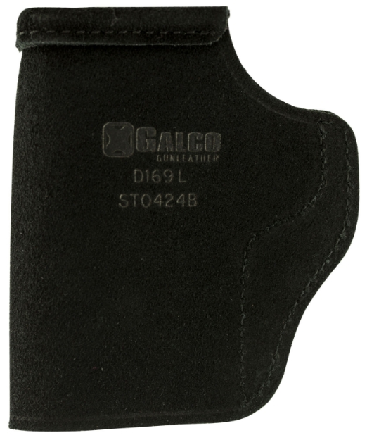 Picture of Galco Stow-N-Go Iwb Black Leather Belt Clip Fits 1911 3" Barrel Right Hand 