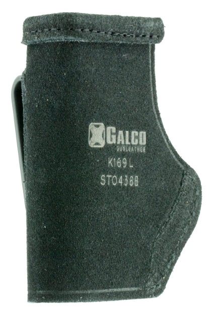 Picture of Galco Stow-N-Go Iwb Black Leather Belt Clip Fits Ruger Lcp/Diamondback Db Right Hand 