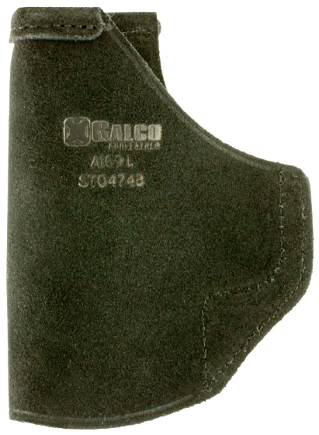 Picture of Galco Stow-N-Go Iwb Black Leather Belt Clip Fits S&W M&P Compact/S&W M&P 2.0 Subcompact/Savage Stance Right Hand 