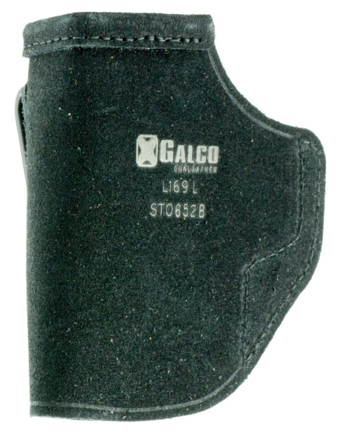 Picture of Galco Stow-N-Go Iwb Black Leather Belt Clip Fits S&W M&P Shield/Walther Pps/S&W M&P Shield 2.0 Right Hand 