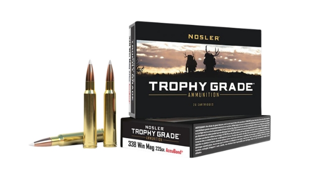 Picture of Nosler Trophy Grade Hunting 338 Win Mag 225 Gr Nosler Accubond 20 Per Box/ 10 Cs 