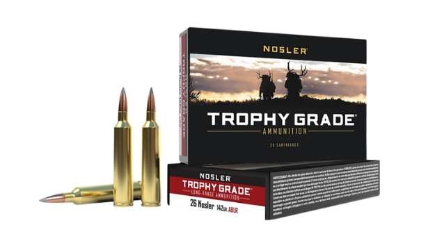 Picture of Nosler Trophy Grade Long-Range Hunting 26 Nosler 142 Gr Nosler Spitzer Accubond-Long Range (Sablr) 20 Per Box/ 10 Cs 