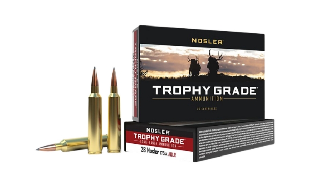 Picture of Nosler Trophy Grade Long-Range Hunting 28 Nosler 175 Gr Nosler Spitzer Accubond-Long Range (Sablr) 20 Per Box/ 10 Cs 