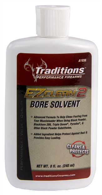 Picture of Traditions Ez Clean 2 Bore Solvent Against Fouling/Rust 8 Oz Squeeze Bottle 