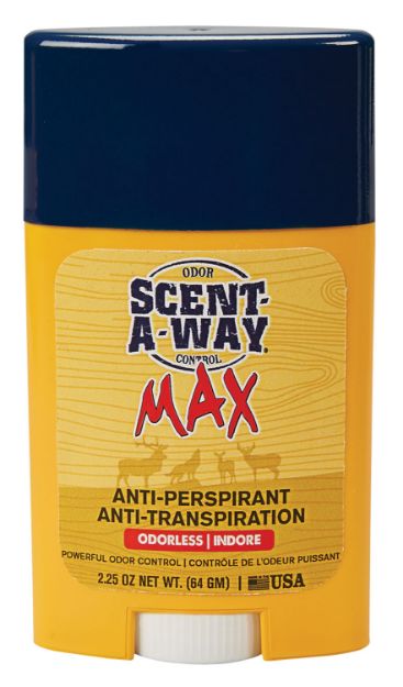 Picture of Scent-A-Way Max Antiperspirant Odor Eliminator Odorless Scent 2.25 Oz Stick 