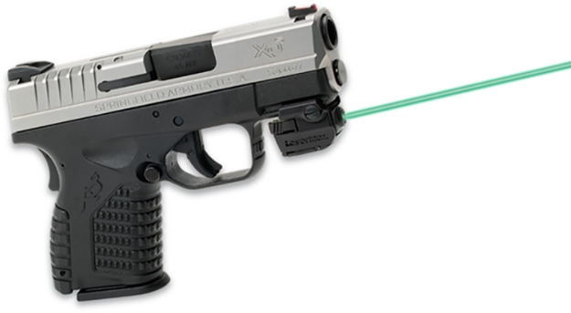 Picture of Lasermax Micro Ll Laser 5Mw Green Laser With 532Nm Wavelength & Black Finish For Rail-Equipped Compact & Subcompact Pistols 