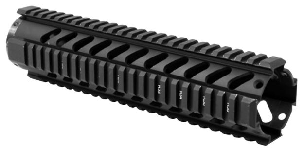 Picture of Aim Sports Ar Handguard 10" Mid-Length Style Made Of Aluminum With Black Anodized Finish & Quad Rail 