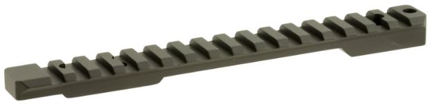 Picture of Talley Picatinny Rail Extended Black Anodized Aluminum Compatible W/Remington 700/721/722/725/40X 6-48 Screws Mount Short Action 