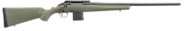 Picture of Ruger American Predator 223 Rem 10+1 22" Threaded Barrel, Matte Black Alloy Steel, Moss Green Synthetic Stock, Ar-Style Magazine, Optics Ready 