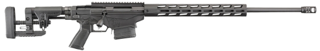 Picture of Ruger Precision 6.5 Creedmoor 24" 10+1 Black Hard Coat Anodized Receiver Black Stock Chrome Moly Steel Barrel 