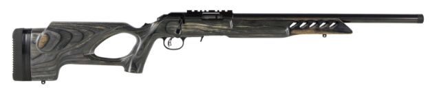 Picture of Ruger American Rimfire Target 22 Lr 10+1 18" Threaded Bull Barrel, Satin Blued Alloy Steel, Black Laminate Thumbhole Stock, Accepts All 10/22 Magazines, Optics Ready 