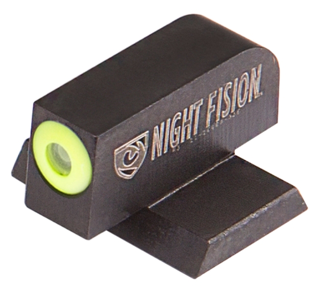 Picture of Night Fision Perfect Dot Tritium Night Sights For Canik Black | Green Tritium Yellow Ring Front Sight 