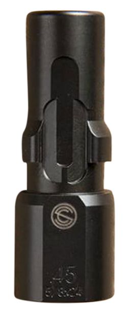 Picture of Silencerco 3-Lug Muzzle Device 45 Acp 5/8"-24 Threads Black 