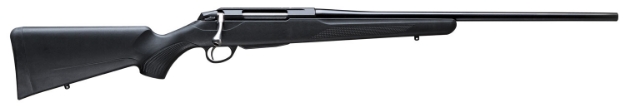 Picture of Tikka T3x Lite 22-250 Rem Caliber With 3+1 Capacity, 22.40" Barrel, Black Metal Finish & Black Synthetic Stock Right Hand (Full Size) 