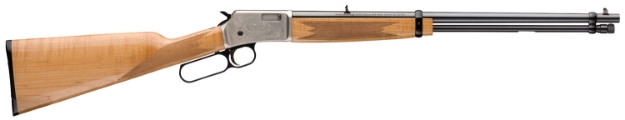 Picture of Browning Bl-22 22 Short 15+1 20" Polished Blued Barrel, Satin Nickel Finished Steel Receiver, Gloss Aaa Maple Stock, Tubular Magazine, Plastic Buttplate 