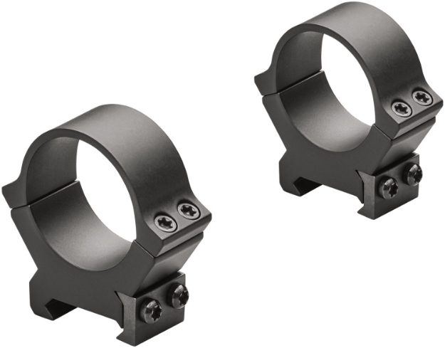 Picture of Leupold Prw2 Scope Ring Set Picatinny/Weaver Medium 30Mm Tube Matte Black Steel 