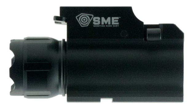 Picture of Sme Pistol Light Rail Mount 250 Lumens Output White Cree Led Light 165 Yds Beam Rail Mount Black Aluminum 