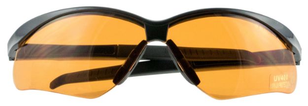 Picture of Walker's Sport Glasses Crosshair Adult Amber Lens Polycarbonate Black Frame 