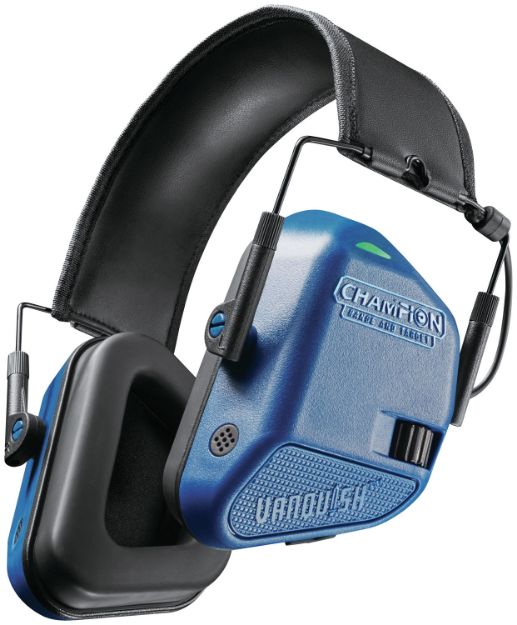 Picture of Champion Targets Vanquish Muff 22 Db Over The Head Blue/Black Adult 