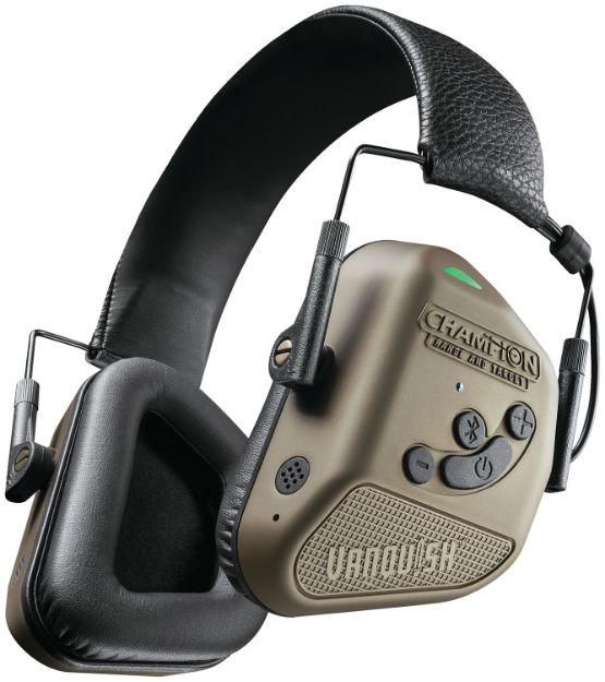 Picture of Champion Targets Vanquish Pro Elite Muff Over The Head Gold/Black Adult 