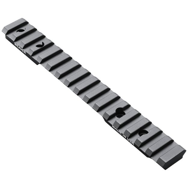 Picture of Weaver Mounts Multi-Slot Extended Black Anodized Aluminum Fits Winchester Xpr Short Action 