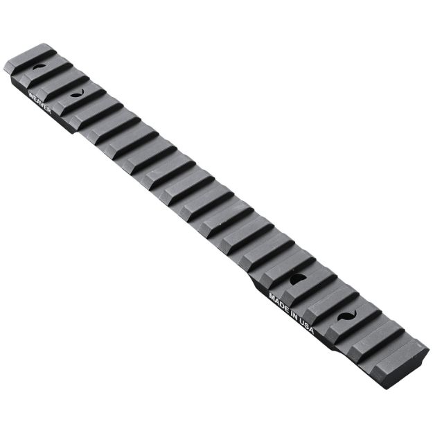 Picture of Weaver Mounts Multi-Slot Extended Black Anodized Aluminum Fits Savage 110-116 Long Action 20 Moa 