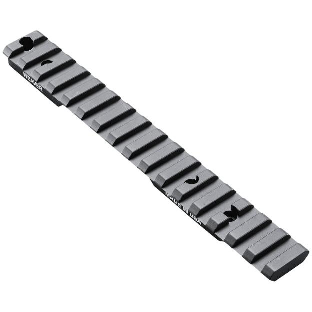 Picture of Weaver Mounts Multi-Slot Extended Black Anodized Aluminum Fits Remington 700 Short Action 