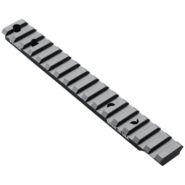 Picture of Weaver Mounts Multi-Slot Extended Black Anodized Aluminum Fits Remington 783 Short Action 