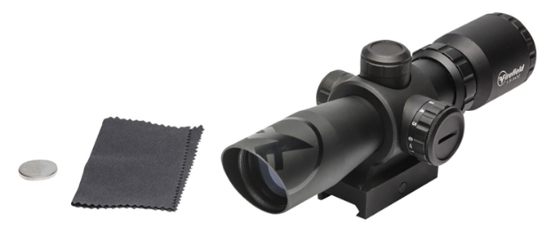 Picture of Firefield Barrage Matte Black 1.5-5X32mm Illuminated Red/Green Mil-Dot Reticle 