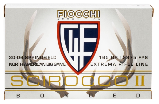 Picture of Fiocchi Scirocco Bonded Extrema 30-06 Springfield 165 Gr Swift Scirocco Ii Bonded 20 Per Box/ 10 Cs 