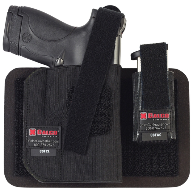 Picture of Galco Carrysafe 2.0 Black Nylon Clip-On Fits Fn 509 Fits Taurus G2c Fits Glock 17 Gen1-5 Right Hand 