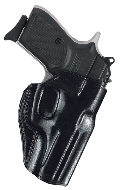 Picture of Galco Stinger Owb Black Leather Belt Slide Fits S&W J Frame Fits 3-3.30" Barrel Right Hand 