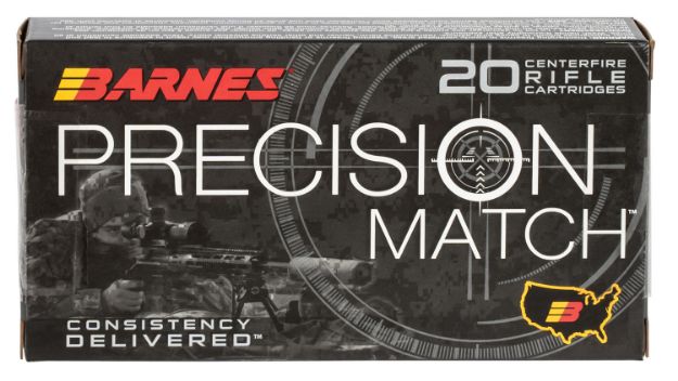 Picture of Barnes Bullets Precision Match Centerfire Rifle 6Mm Creedmoor 112 Gr Open Tip Match Boat-Tail 20 Per Box/ 10 Cs 