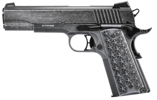 Picture of Sig Sauer Airguns 1911 We The People Air Pistol Co2 177 Bb 17+1 Distressed Aluminum Grips 