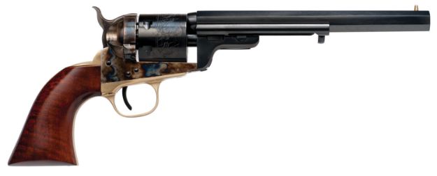 Picture of Cimarron Richards-Mason 1851 Navy Conversion 38 Special 6Rd 7.50" Blued Octagon Barrel & Cylinder, Color Case Hardened Steel Frame, Brass Bead Front Sight, Walnut Grip 