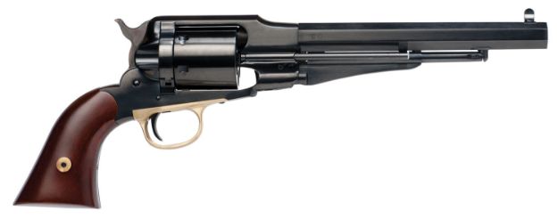 Picture of Cimarron 1858 New Model Army 45 Colt (Lc) 6Rd 8" Blued Octagon Barrel, Blued Steel Cylinder & Frame, Ejector Rods, Walnut Grip 