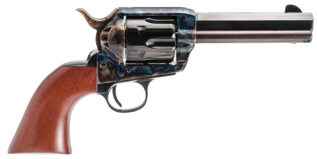 Picture of Cimarron El Malo Pre-War 1896-1940 38 Special 6Rd 4.75" Blued Octagon Barrel & Cylinder, Wide Front Sight, Pre-War Style Color Case Hardened Steel Frame, Smooth Walnut Grip 